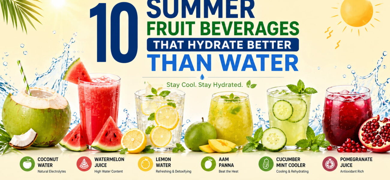 summer fruit beverages