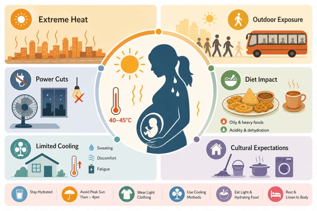 Why Indian Summers Are Particularly Challenging for Pregnant Women