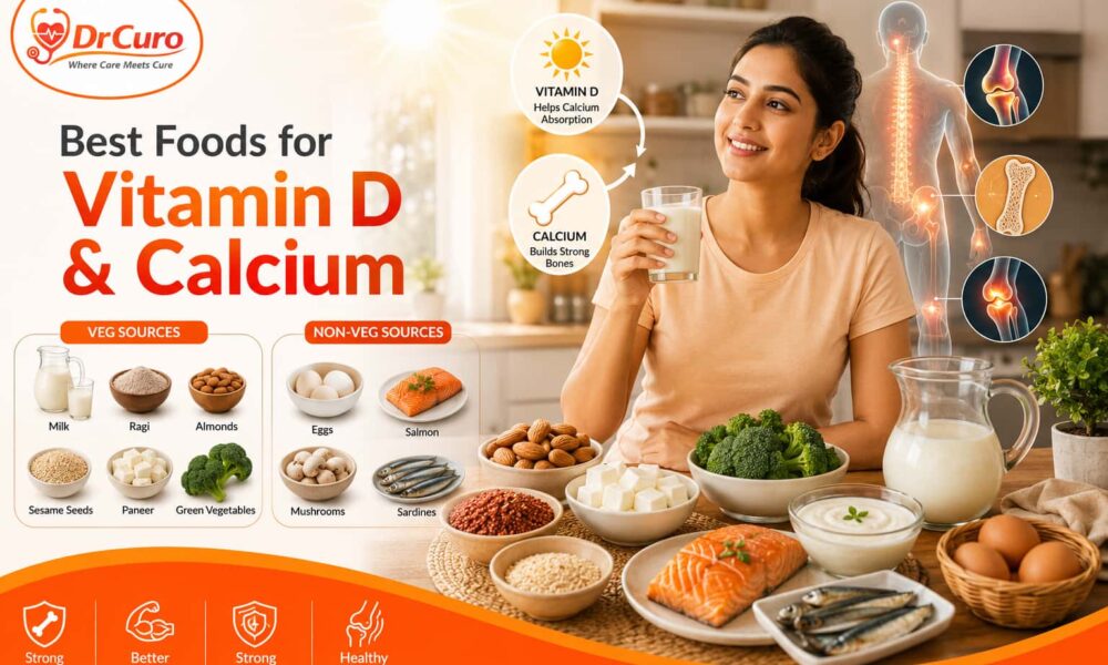 Vitamin D और Calcium के लिए Best Foods