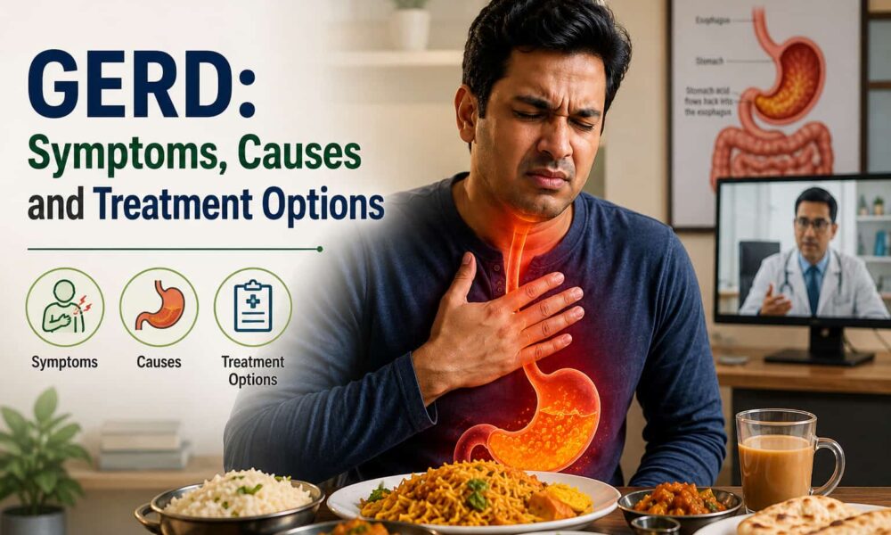 GERD: Symptoms, Causes and Treatment Options