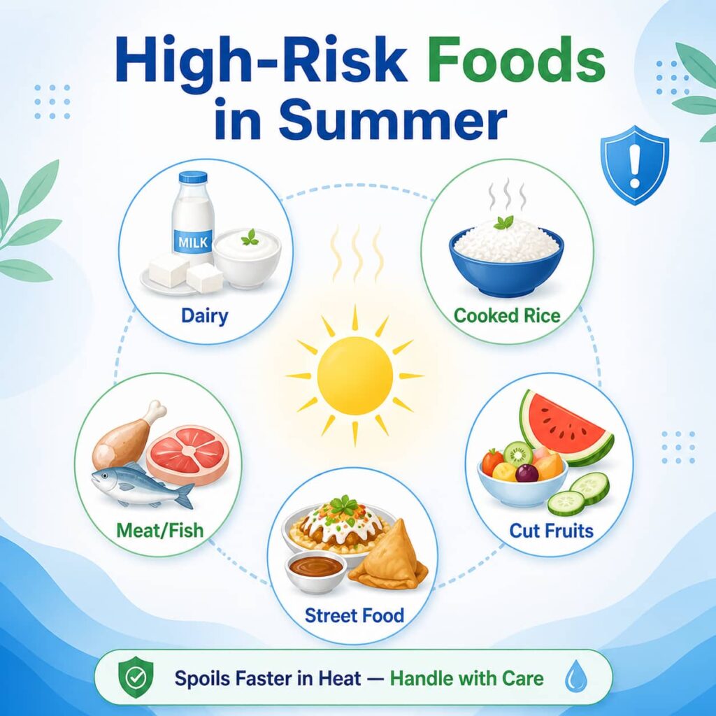 High Risk Foods in Summer