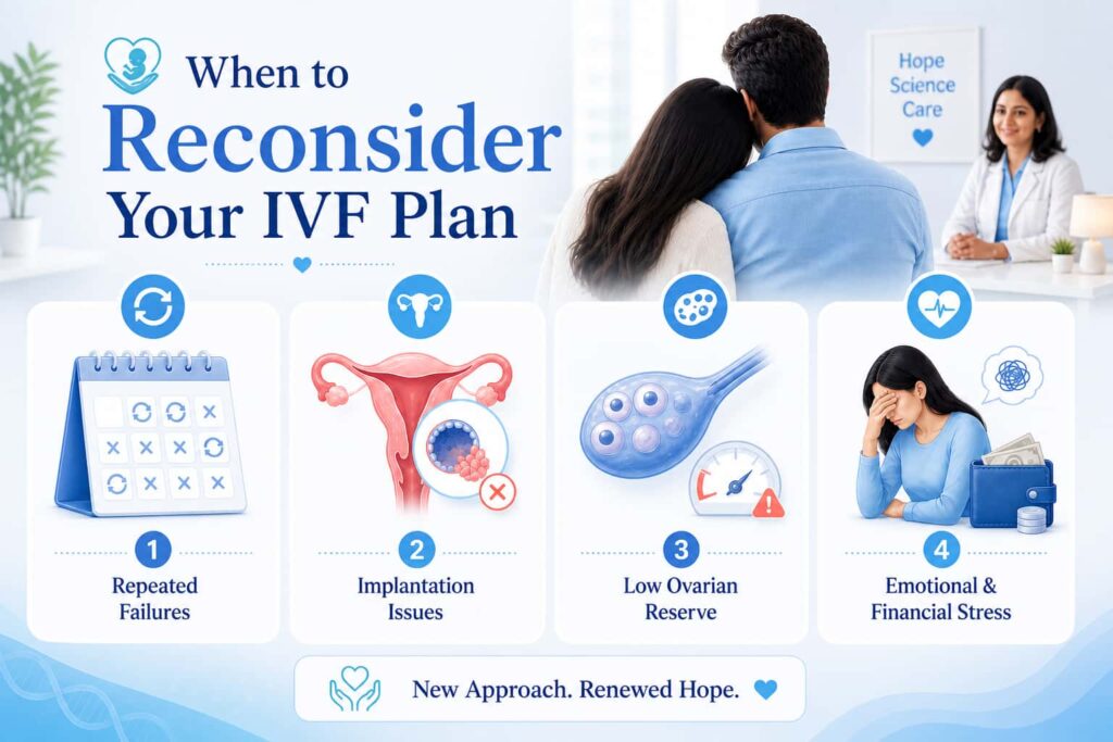 When to reconsider your IVF Plan