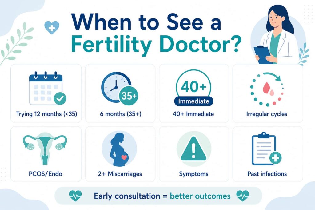 When to See a Fertility Doctor?