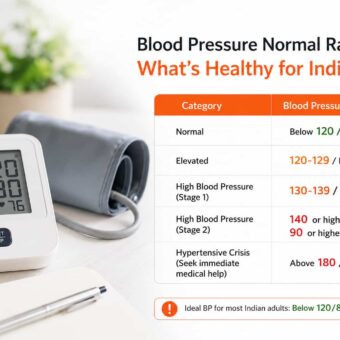 blood pressure normal range
